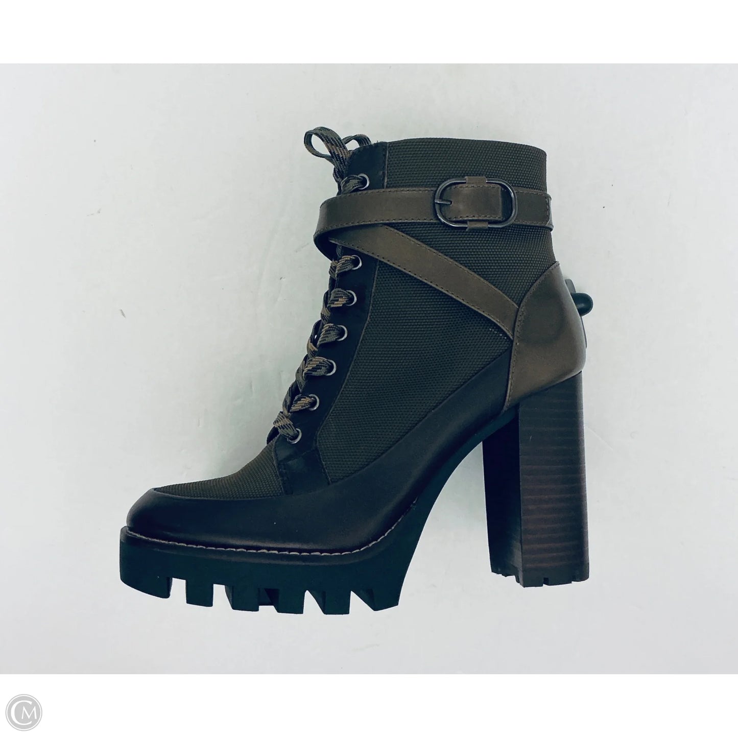 Boots Ankle Heels By Antonio Melani In Green, Size: 9.5