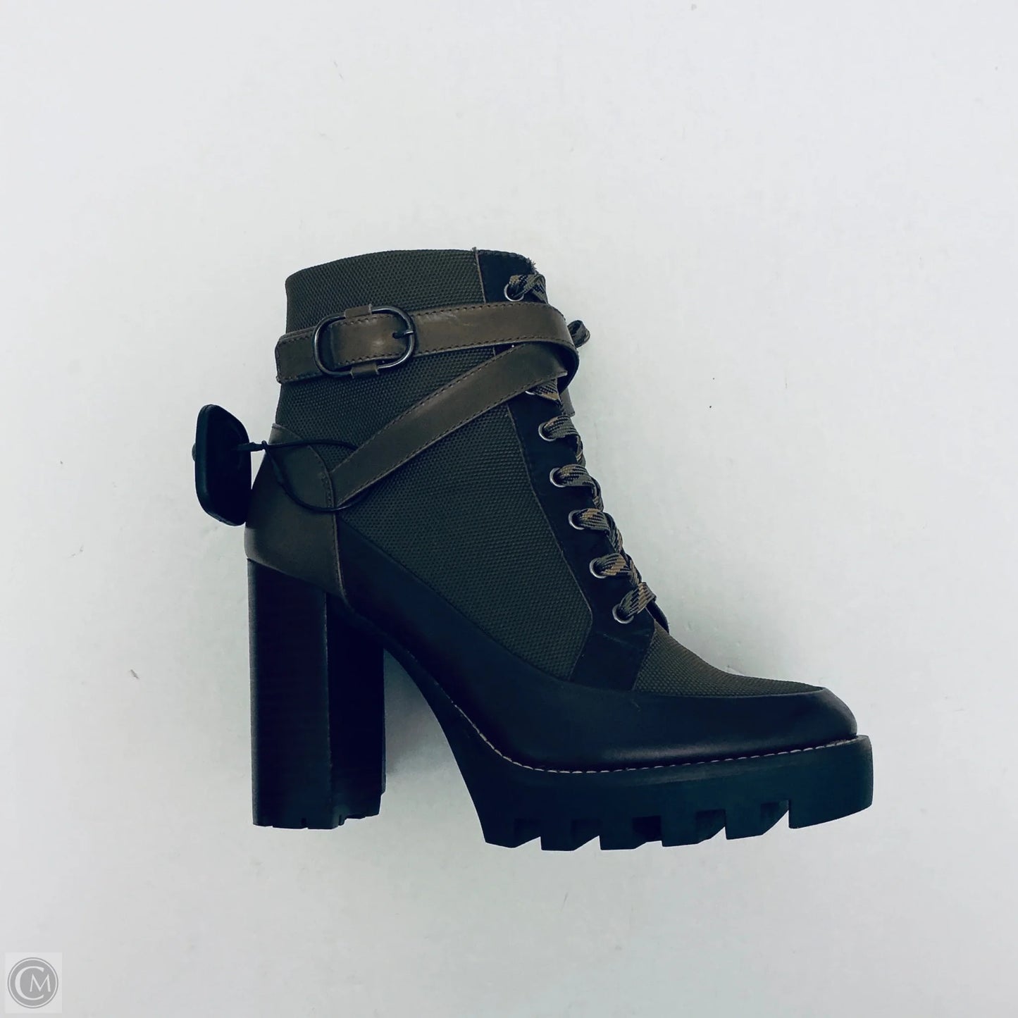 Boots Ankle Heels By Antonio Melani In Green, Size: 9.5