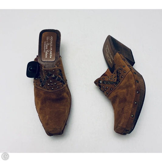 Shoes Heels Block By Donald Pliner In Brown, Size: 10