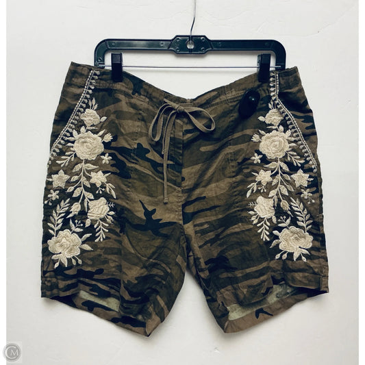 Shorts By Jw In Camouflage Print, Size: L