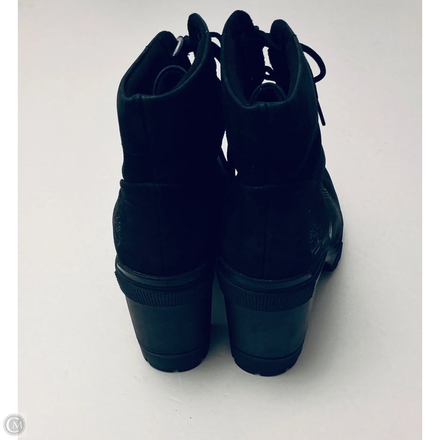 Boots Ankle Heels By Timberland In Black, Size: 10