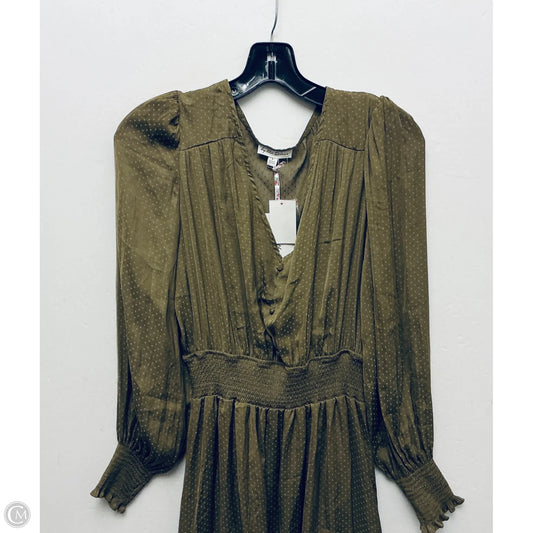Dress Casual Maxi By By The River In Green, Size: L