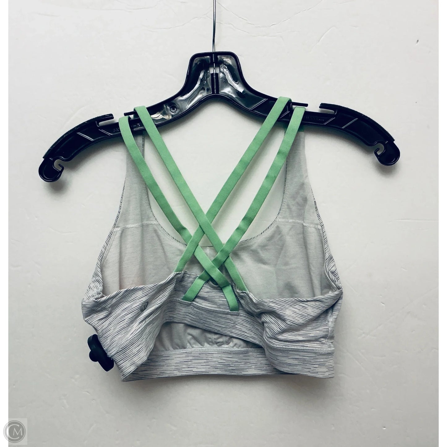 Athletic Bra By Lululemon In Grey, Size: 10