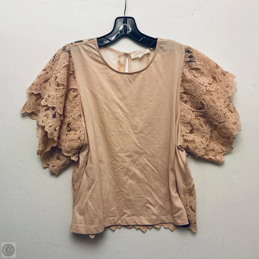 Top Short Sleeve By Forever That Girl In Pink, Size: L