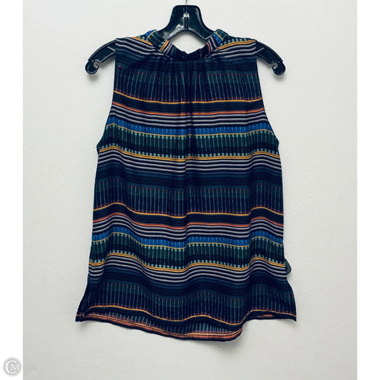 Top Sleeveless By Loft In Multi-colored, Size: M