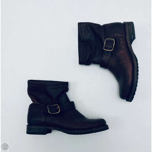 Boots Designer By Frye In Brown, Size: 7