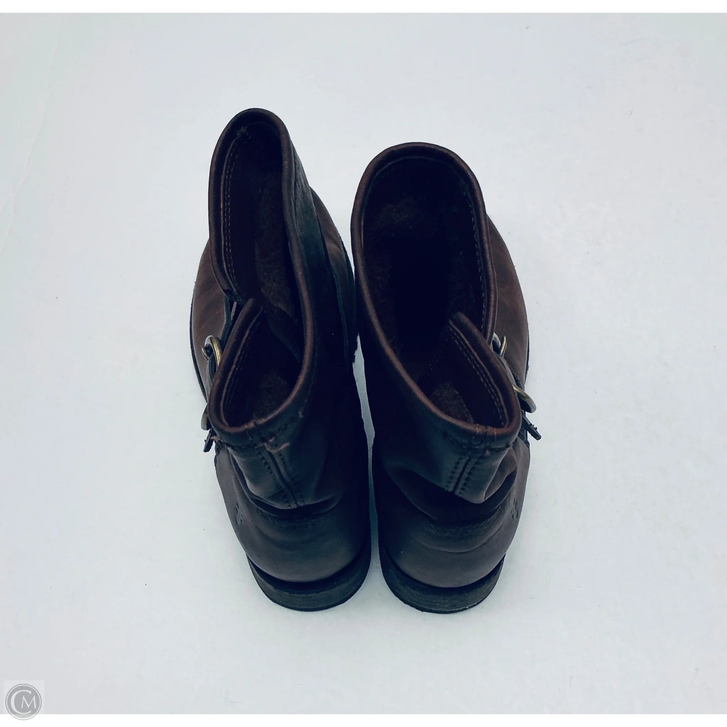 Boots Designer By Frye In Brown, Size: 7