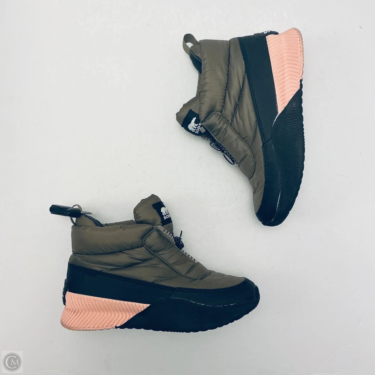 Boots Snow By Sorel In Green, Size: 7.5