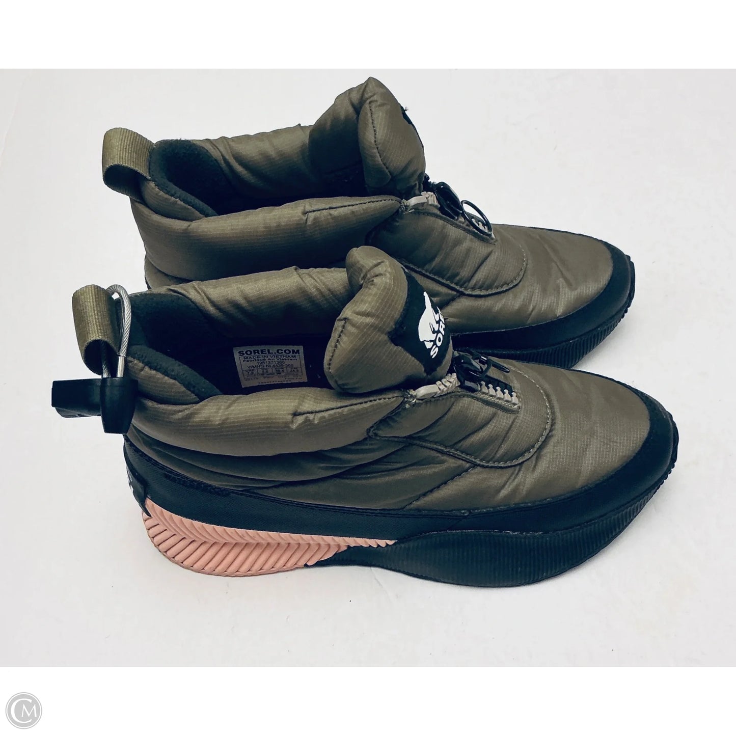 Boots Snow By Sorel In Green, Size: 7.5