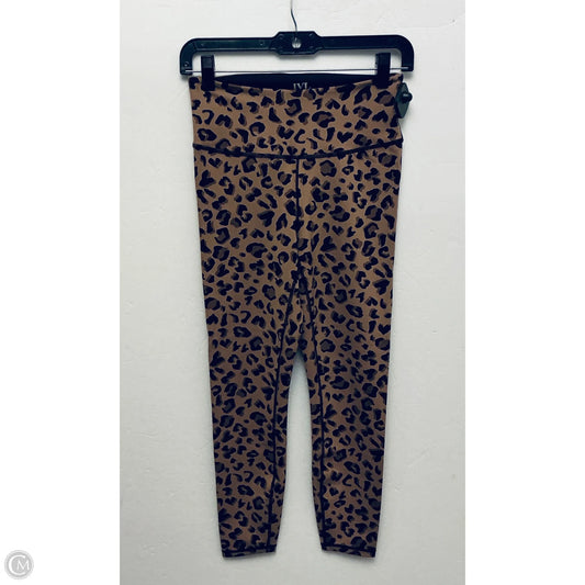 Athletic Leggings By Ivl Collective In Animal Print, Size: 6