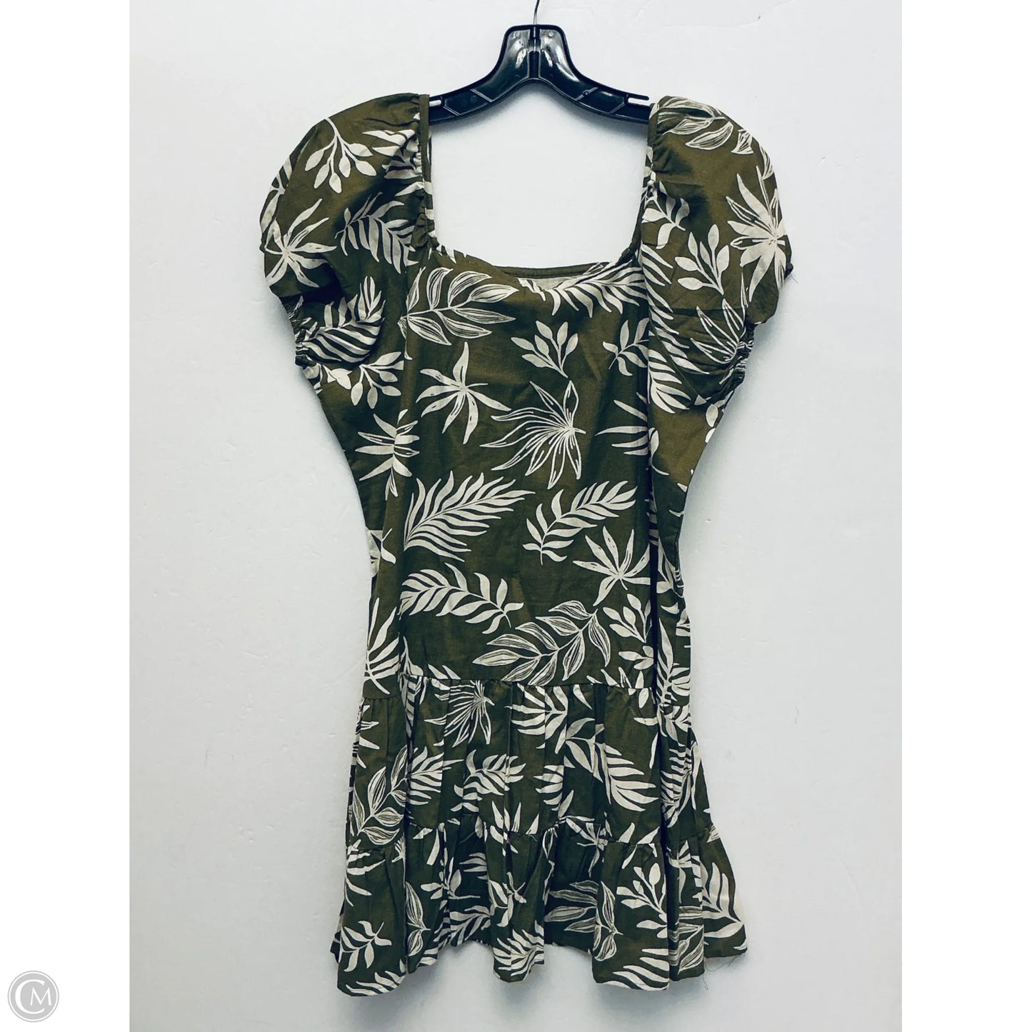 Dress Casual Midi By Clothes Mentor In Green, Size: L