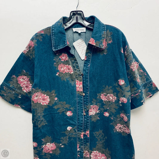 Dress Casual Short By Entro In Floral Print, Size: M