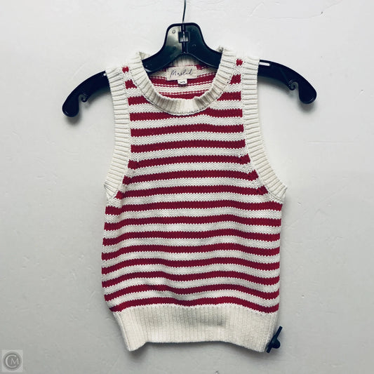 Top Sleeveless By Marled In Striped Pattern, Size: Xs