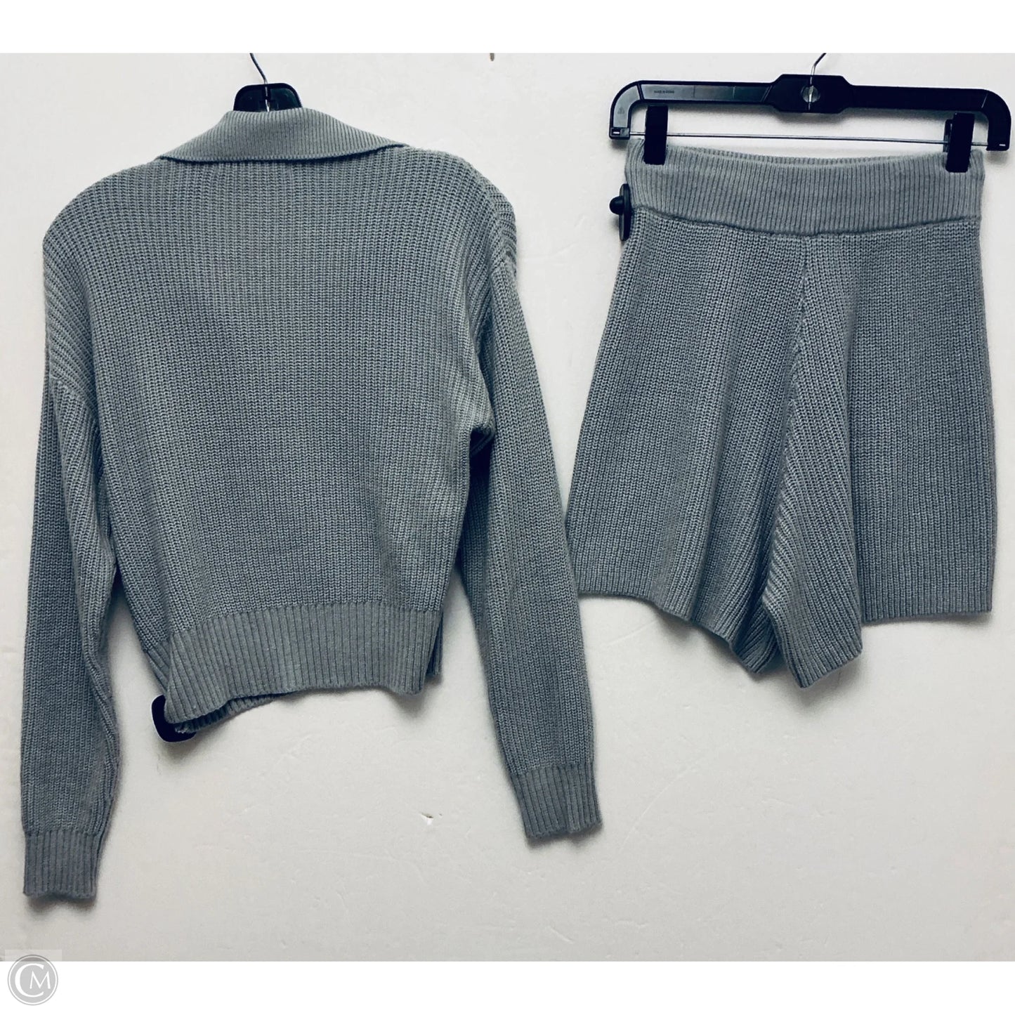 Shorts Set By Clothes Mentor In Grey, Size: Xs