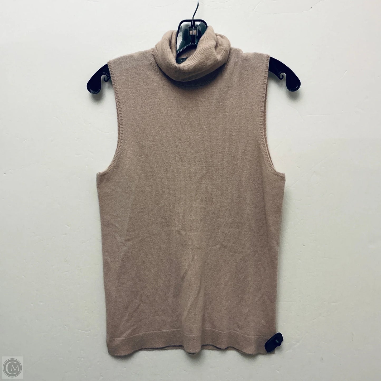 Top Sleeveless Designer By Neiman Marcus In Pink, Size: M