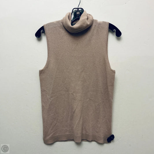 Top Sleeveless Designer By Neiman Marcus In Pink, Size: M