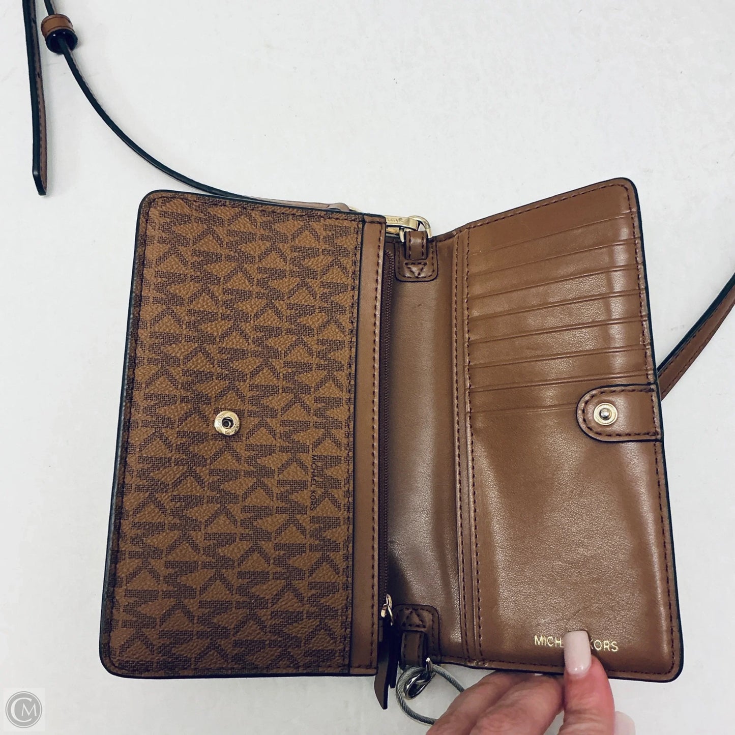 Crossbody Designer By Michael Kors, Size: Small