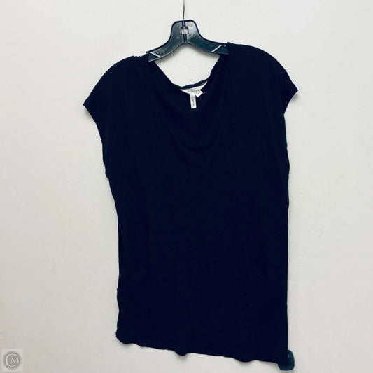 Top Short Sleeve By Bcbg In Black, Size: M