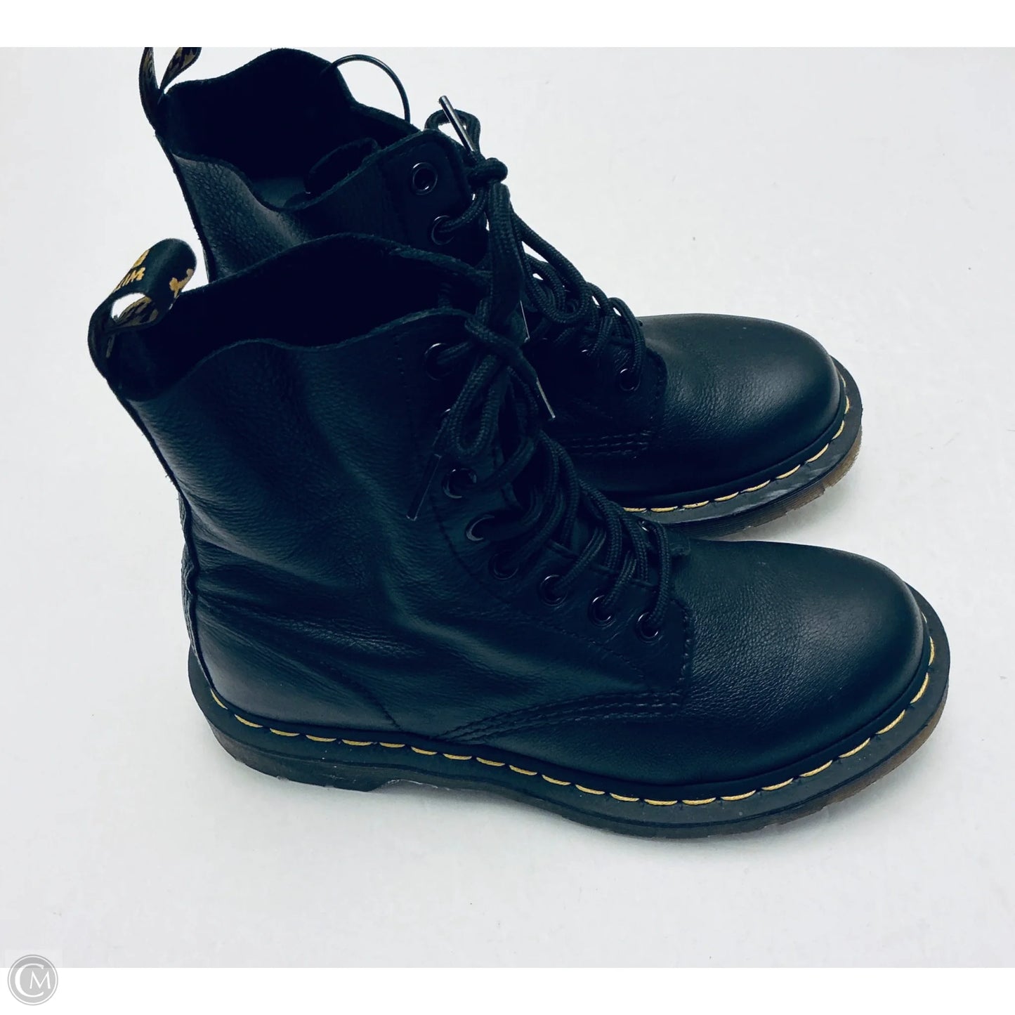 Boots Ankle Flats By Dr Martens In Black, Size: 7