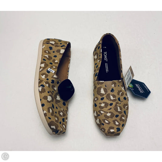 Shoes Flats By Toms In Brown, Size: 7