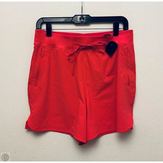 Athletic Shorts By Lululemon In Pink, Size: 8