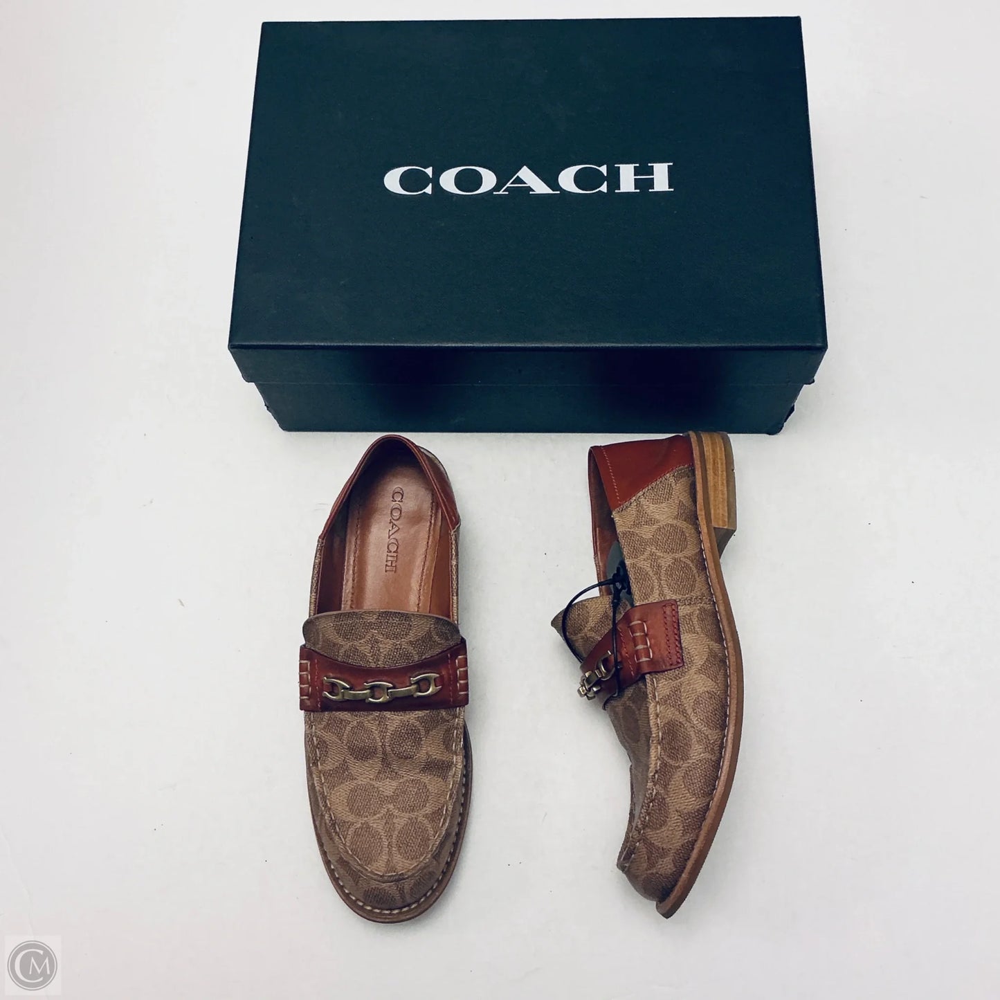 Shoes Designer By Coach In Brown, Size: 7.5