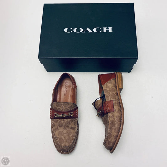 Shoes Designer By Coach In Brown, Size: 7.5