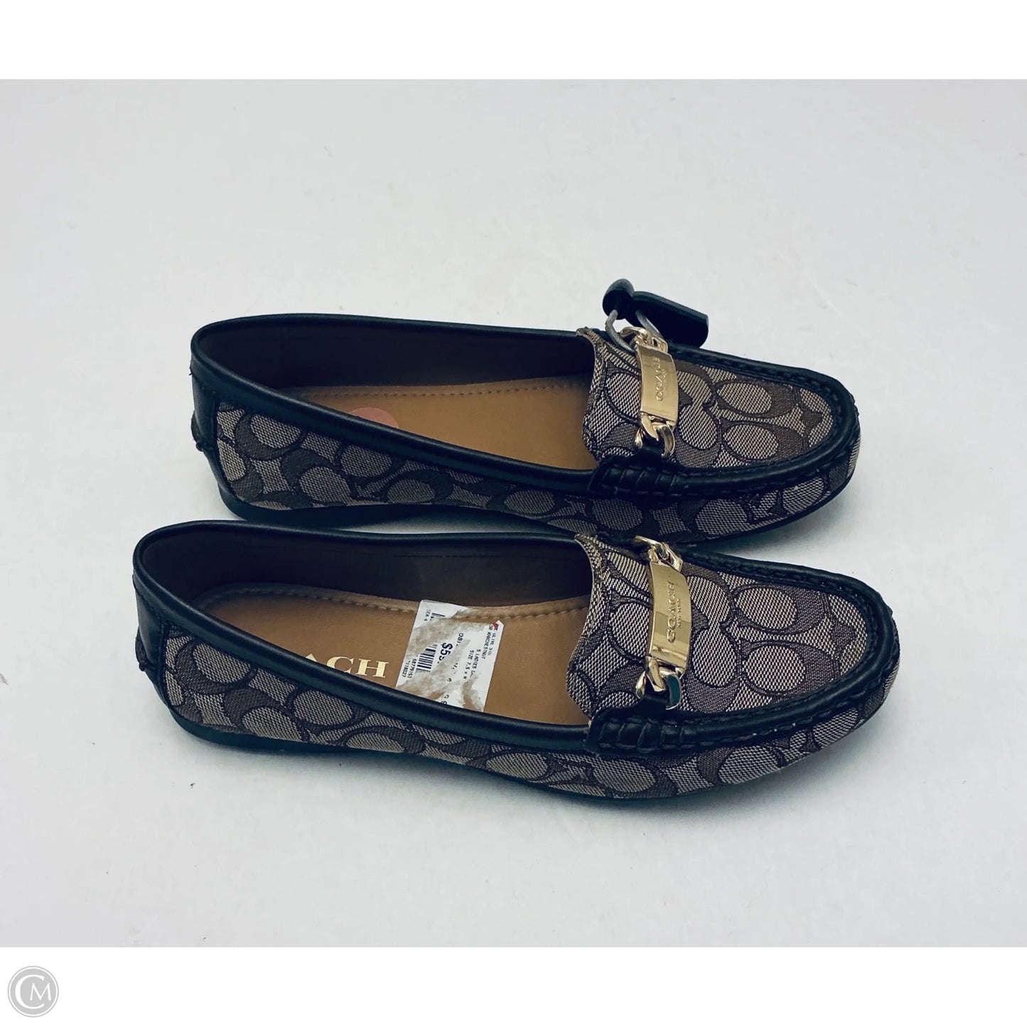 Shoes Designer By Coach In Brown, Size: 7.5