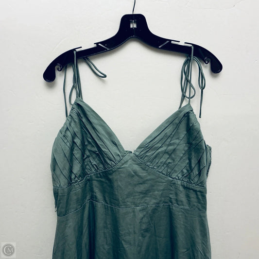 Dress Casual Maxi By Abercrombie And Fitch In Green, Size: Xl