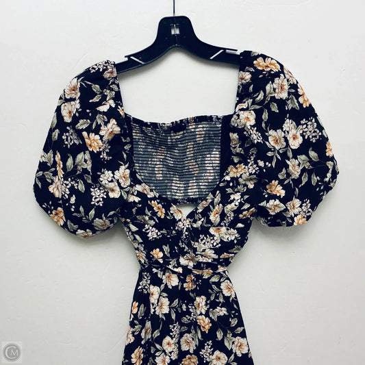 Dress Casual Maxi By Blu Pepper In Black, Size: M