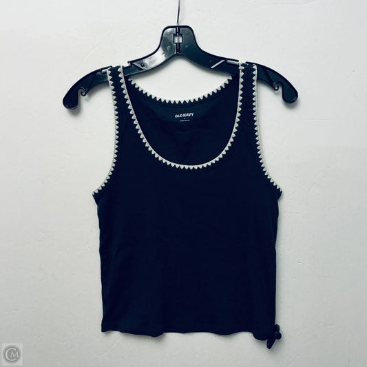Top Sleeveless By Old Navy In Grey, Size: L