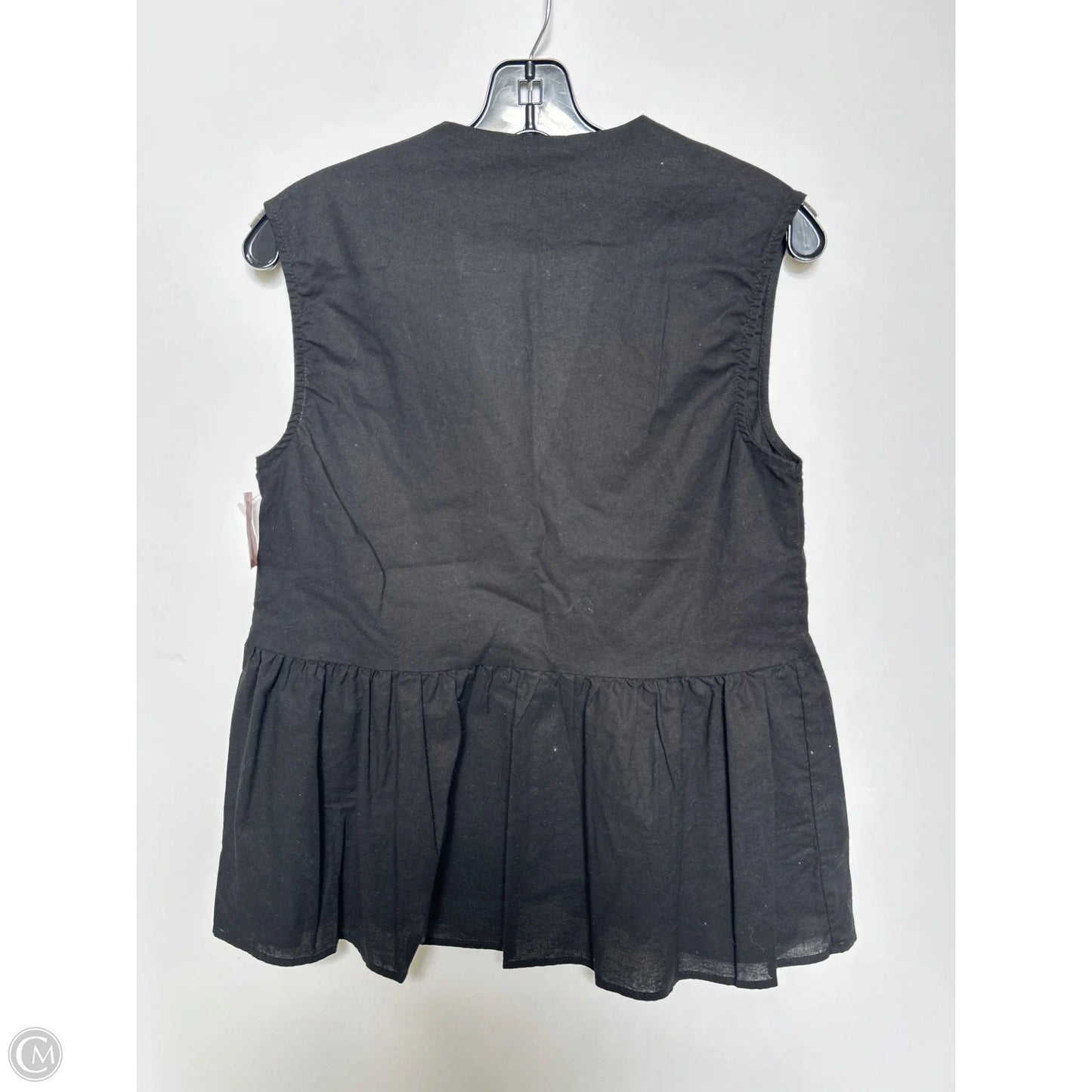 Top Sleeveless By Clothes Mentor In Black, Size: Xl