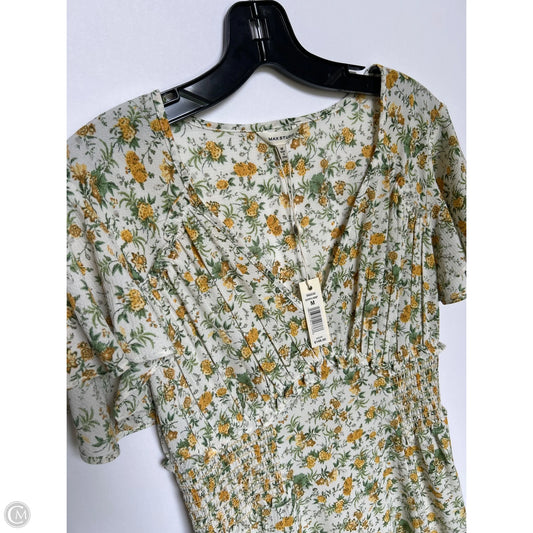 Dress Casual Maxi By Max Studio In Green, Size: M