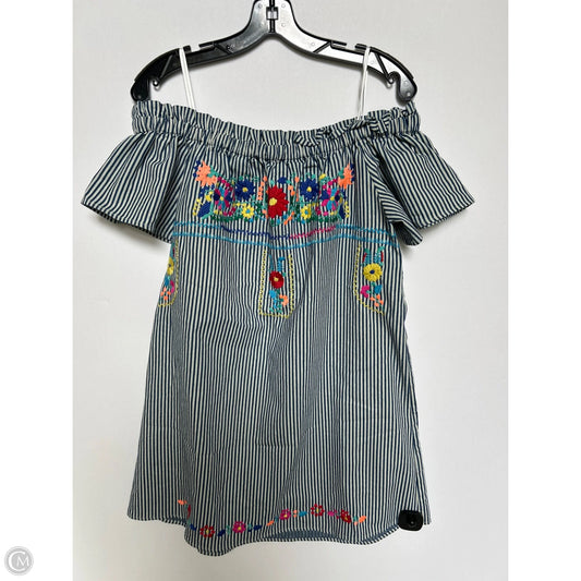 Dress Casual Short By Clothes Mentor In Striped Pattern, Size: M