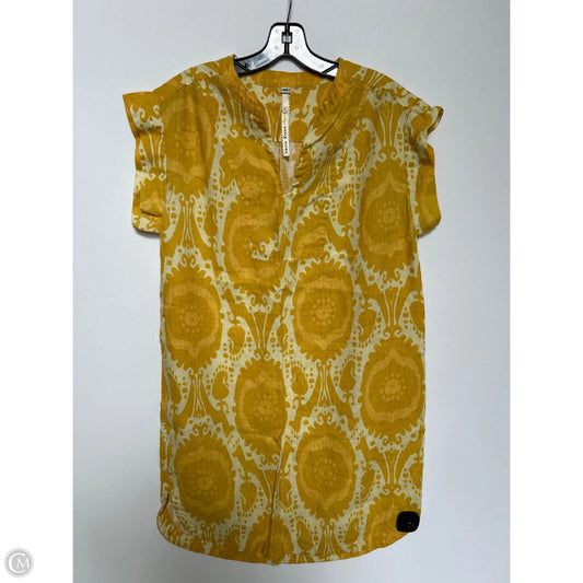 Dress Casual Short By Uncle Frank In Yellow, Size: M
