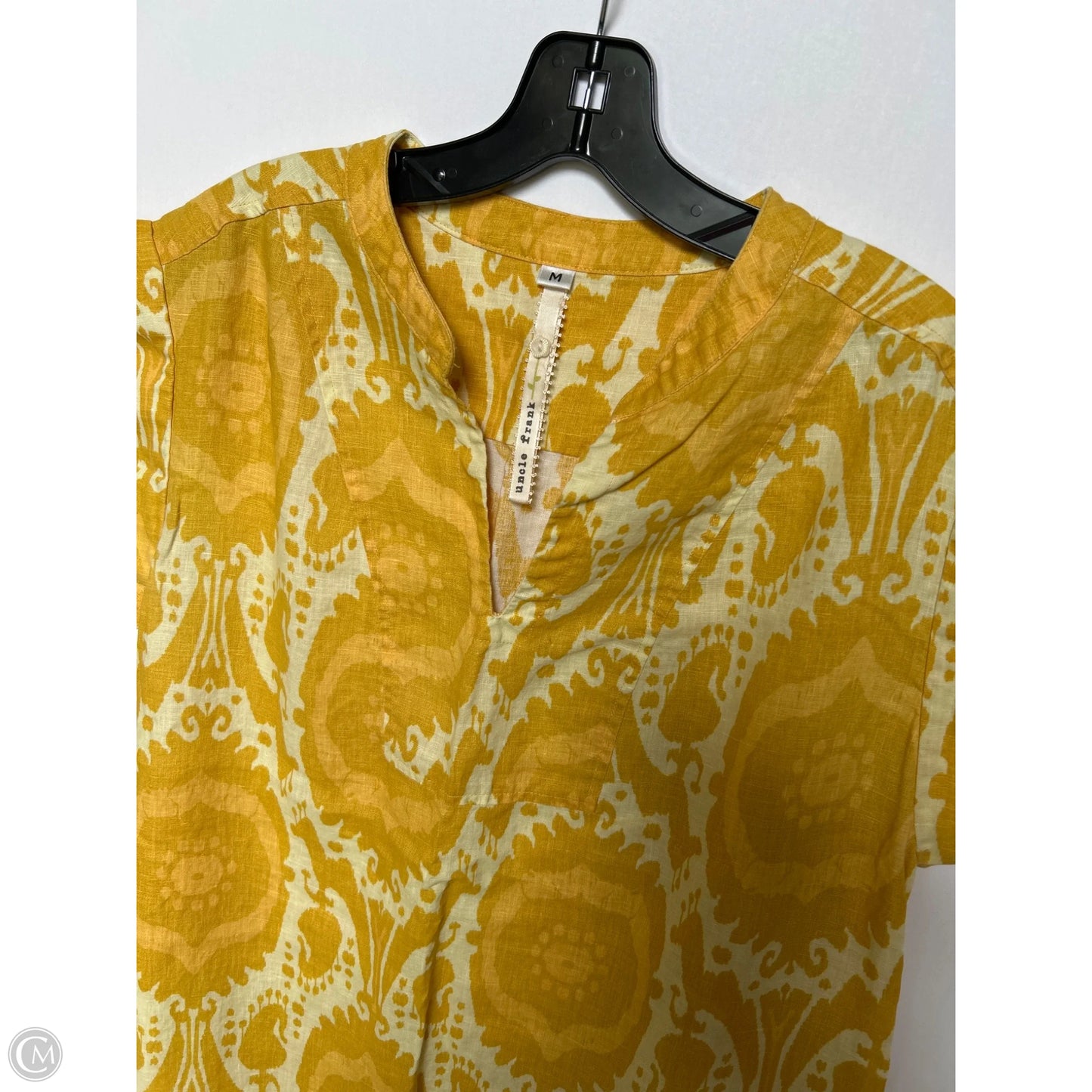 Dress Casual Short By Uncle Frank In Yellow, Size: M
