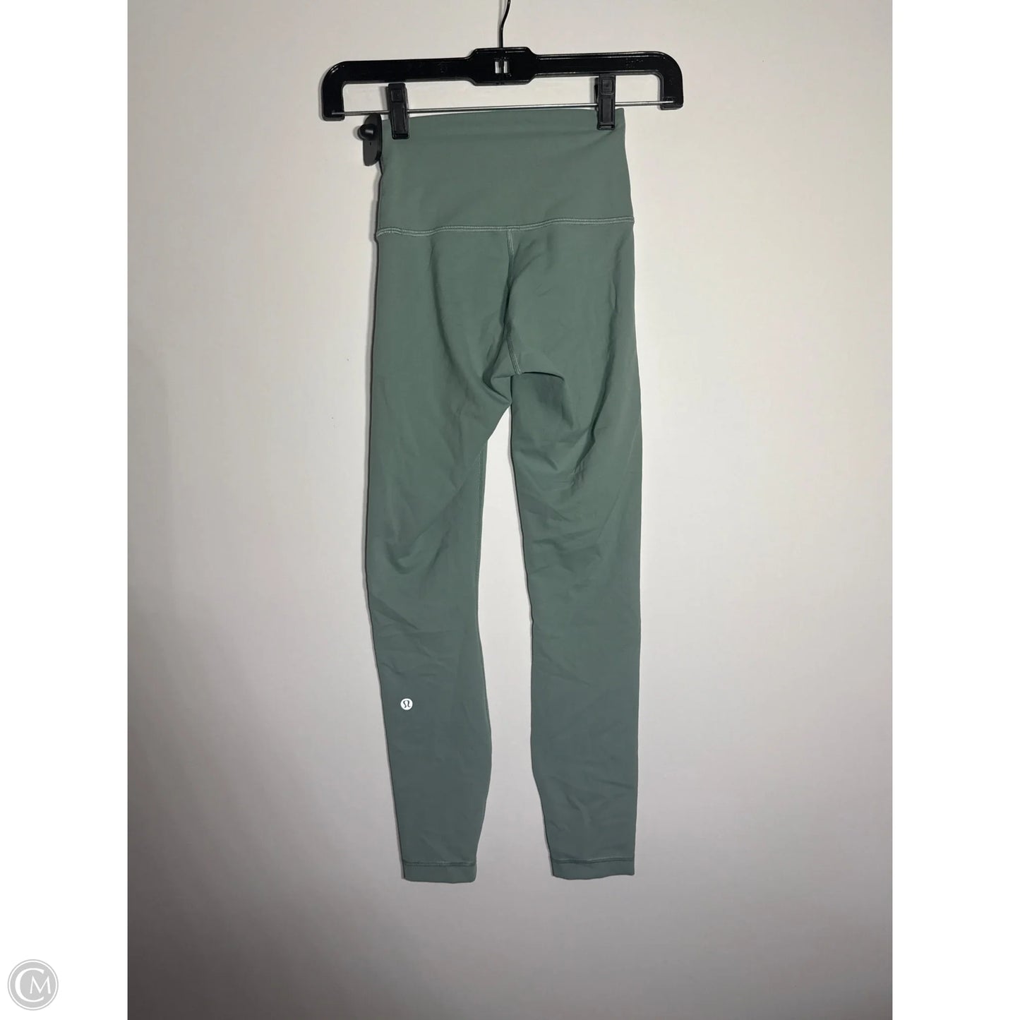 Athletic Leggings By Lululemon In Green, Size: 2