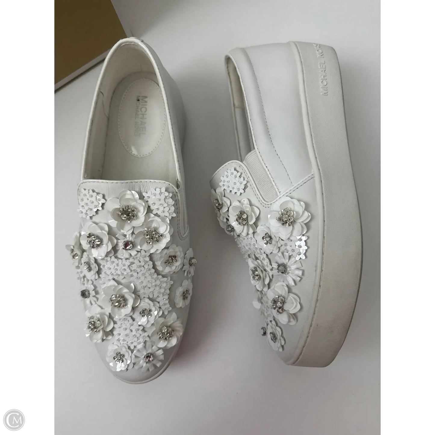 Shoes Sneakers By Michael By Michael Kors In White, Size: 9.5
