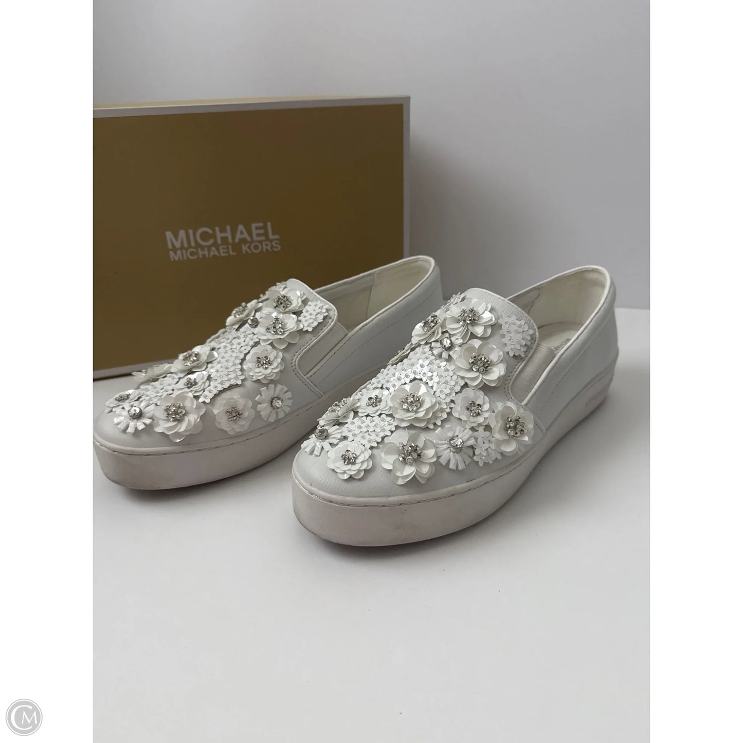 Shoes Sneakers By Michael By Michael Kors In White, Size: 9.5