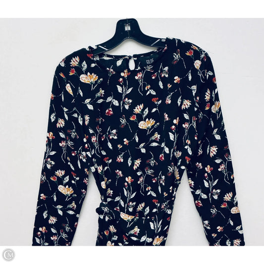 Dress Casual Midi By Clothes Mentor In Black, Size: S
