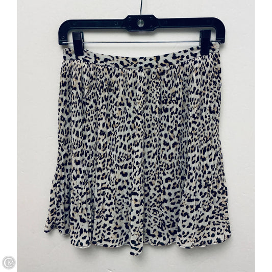 Skirt Mini & Short By Banana Republic In Animal Print, Size: 2