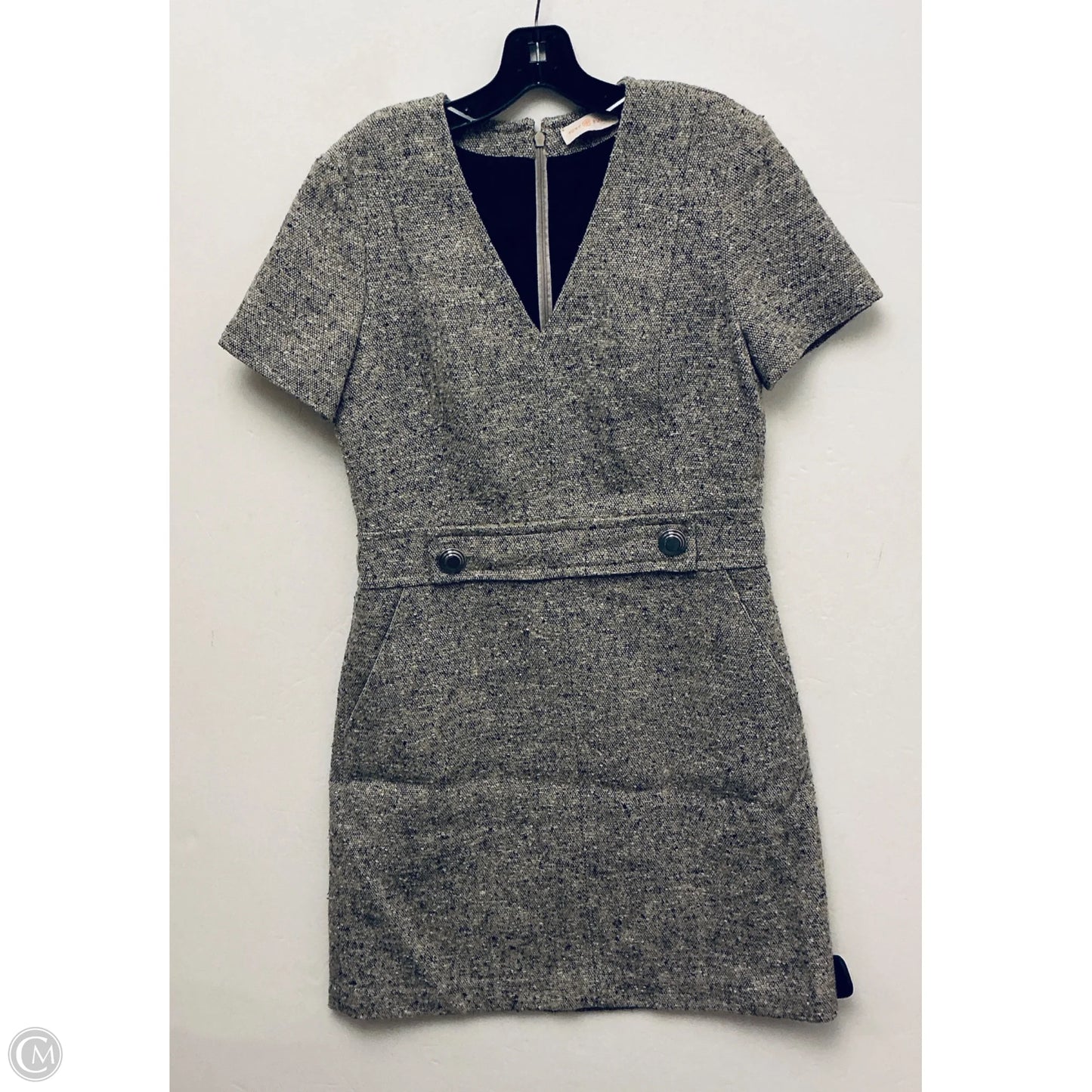 Dress Designer By Tory Burch In Grey, Size: 6