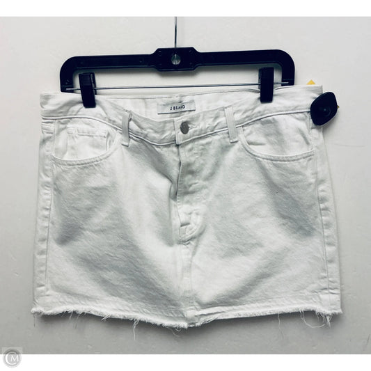 Skirt Mini & Short By J Brand In White, Size: 10
