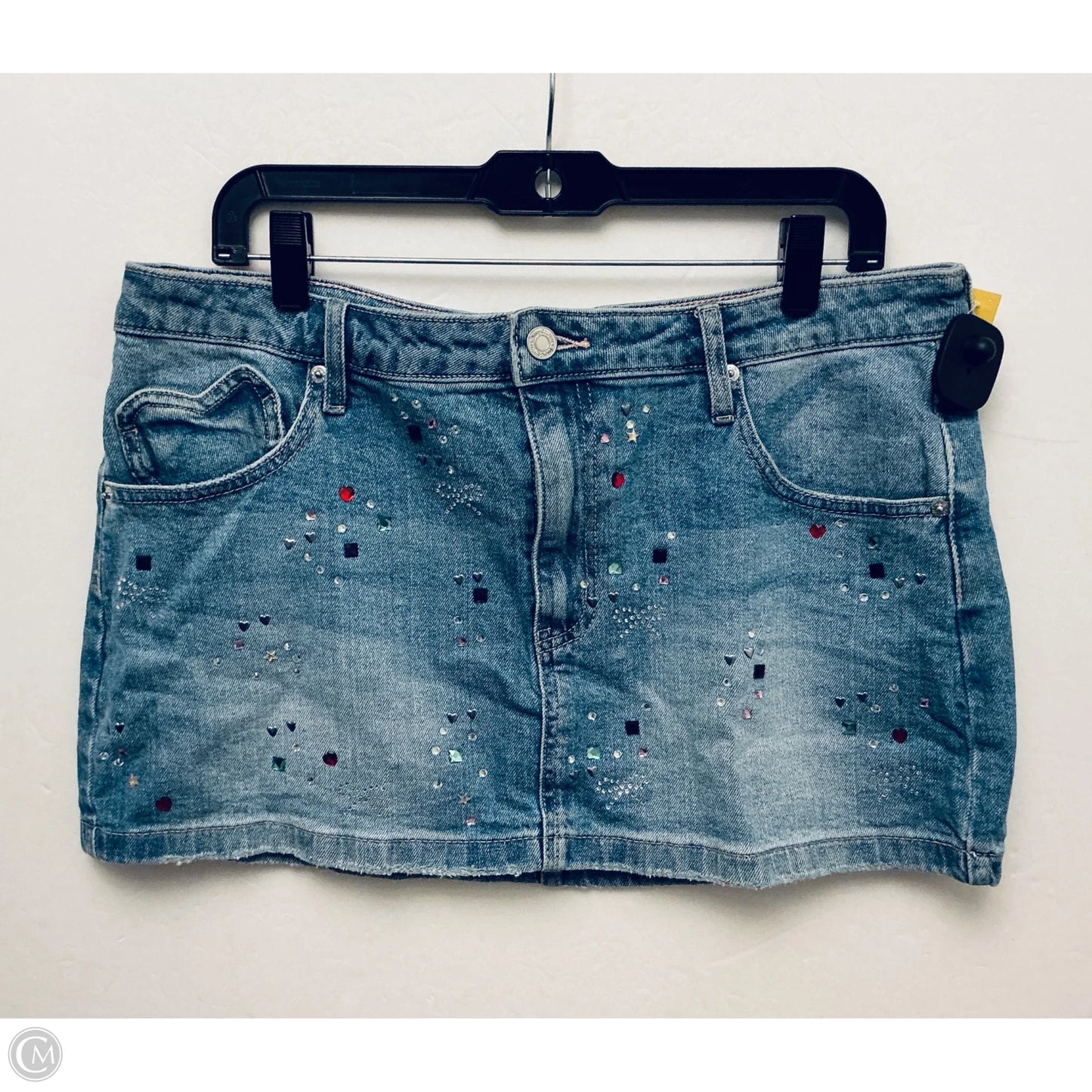 Skirt Mini & Short By Juicy Couture In Blue, Size: 12