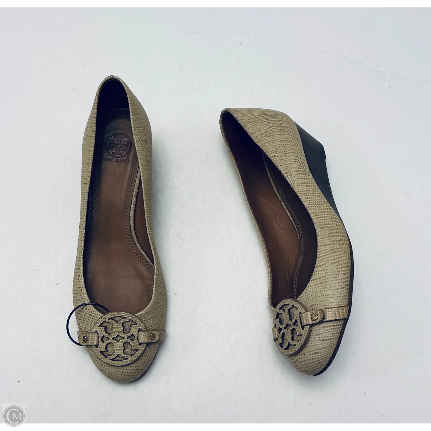 Shoes Designer By Tory Burch In Tan, Size: 9