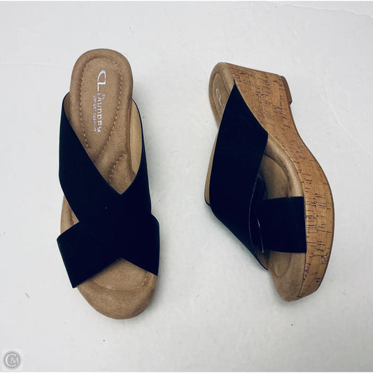 Sandals Heels Block By Chinese Laundry In Black, Size: 8.5