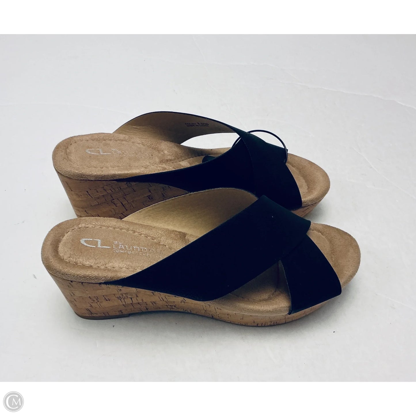 Sandals Heels Block By Chinese Laundry In Black, Size: 8.5