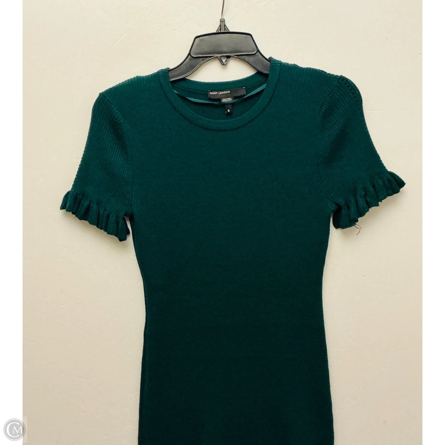 Dress Casual Midi By Maggy London In Green, Size: S