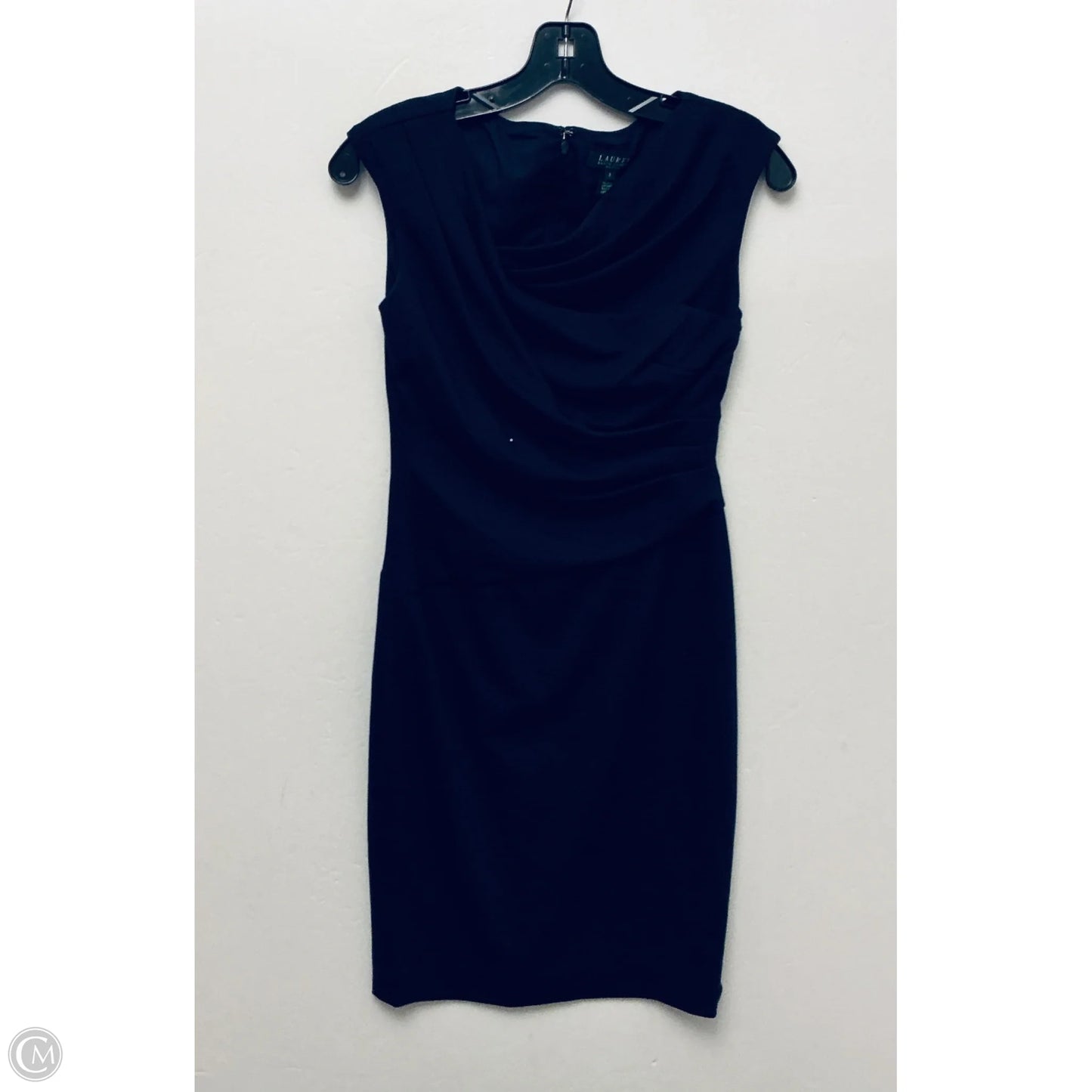 Dress Work By Lauren By Ralph Lauren In Navy, Size: 2