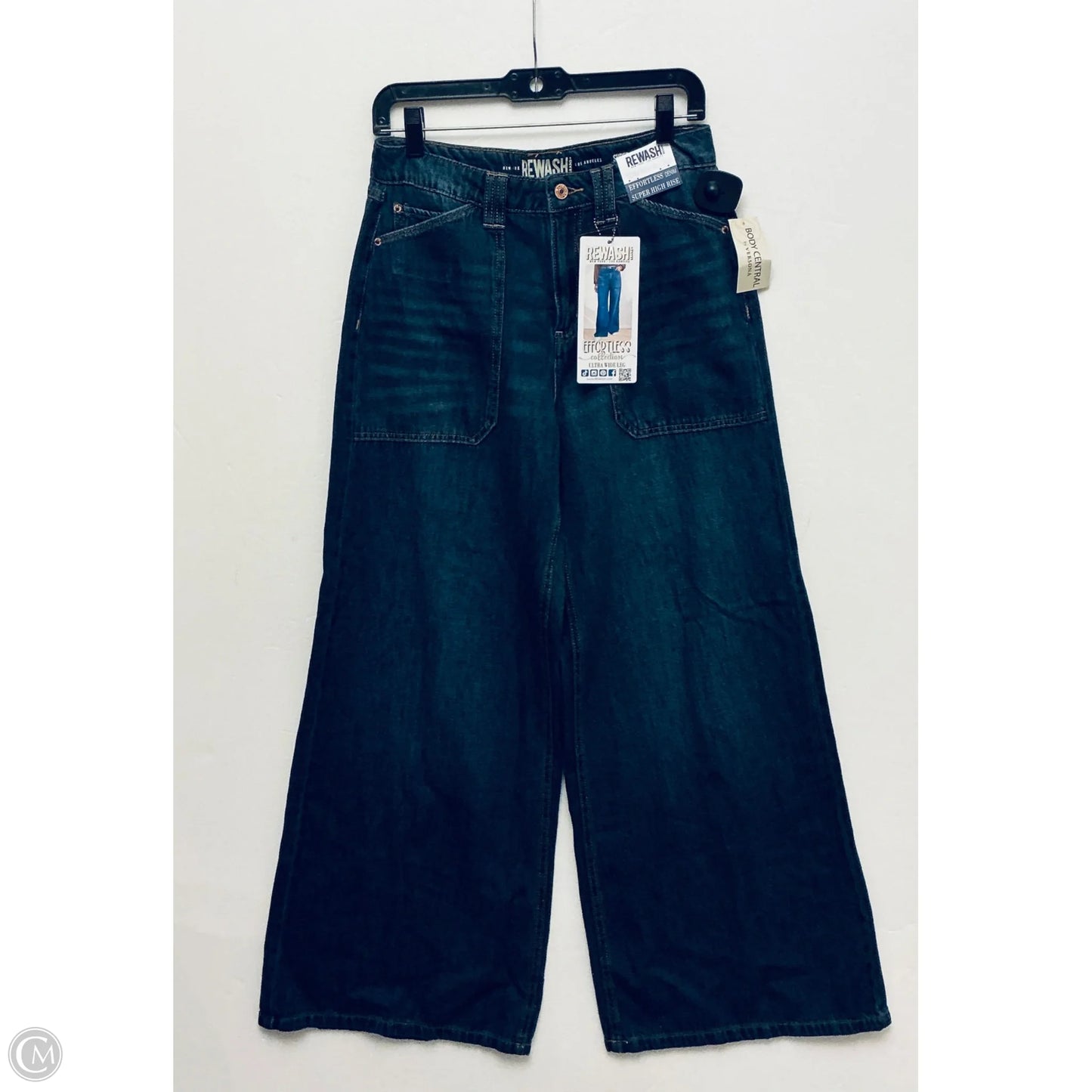 Jeans Wide Leg By Rewash In Blue, Size: 6